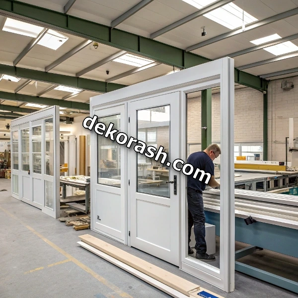 خدمات تولیدی درب و پنجره upvc در خراسان رضوی بکاول